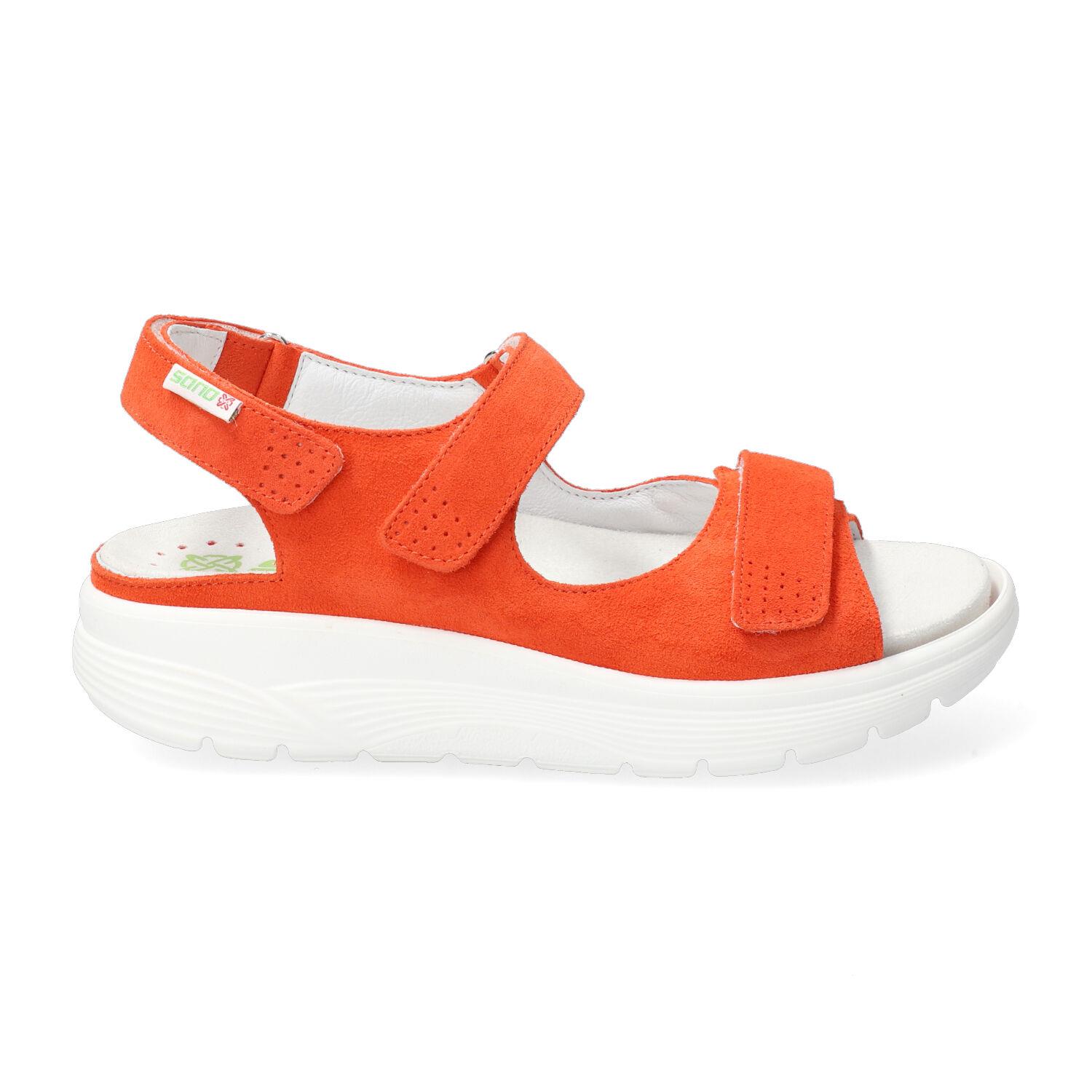 sandales femme modèle Norine Orange - Mephisto